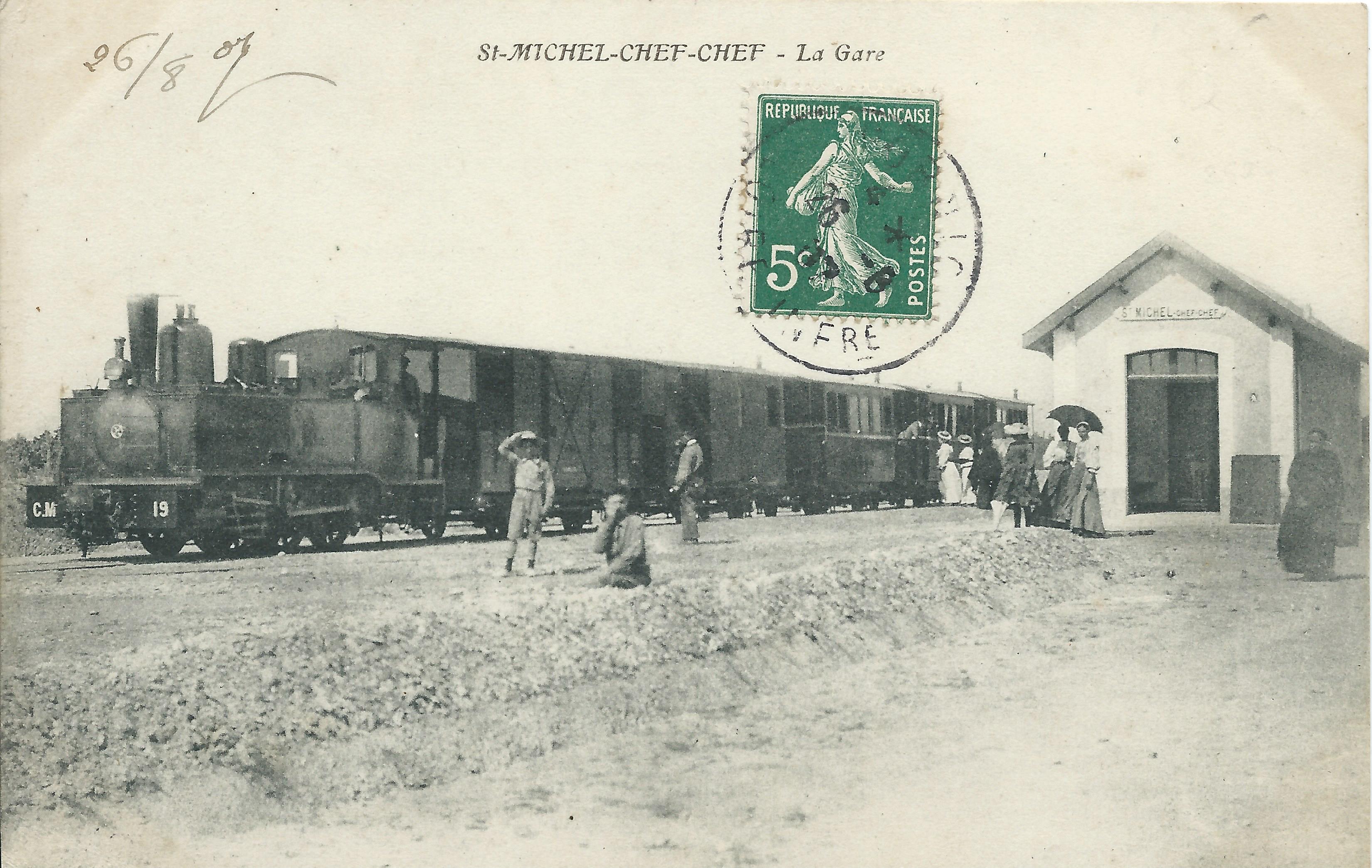 La Gare en 1907